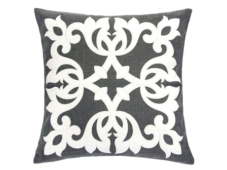Trudy Gray Pillow (Set of 2) - Ornate Home