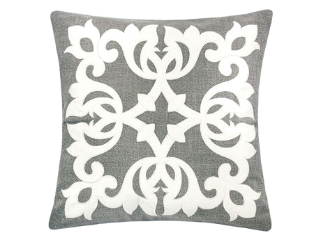 Trudy Silver Pillow (Set of 2) - Ornate Home