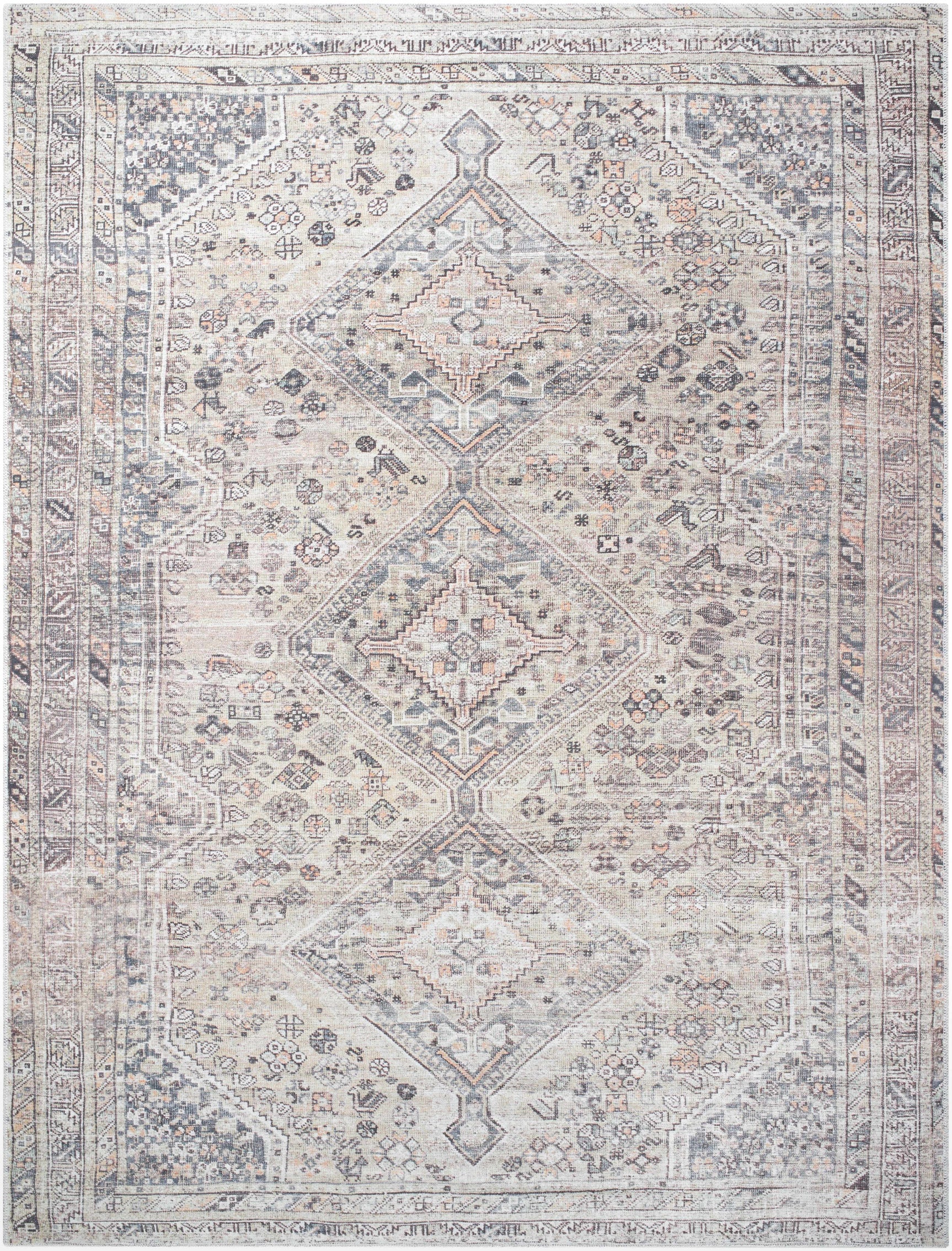 Trula Washable Area Rug - Vivir x Livabliss - Ornate Home