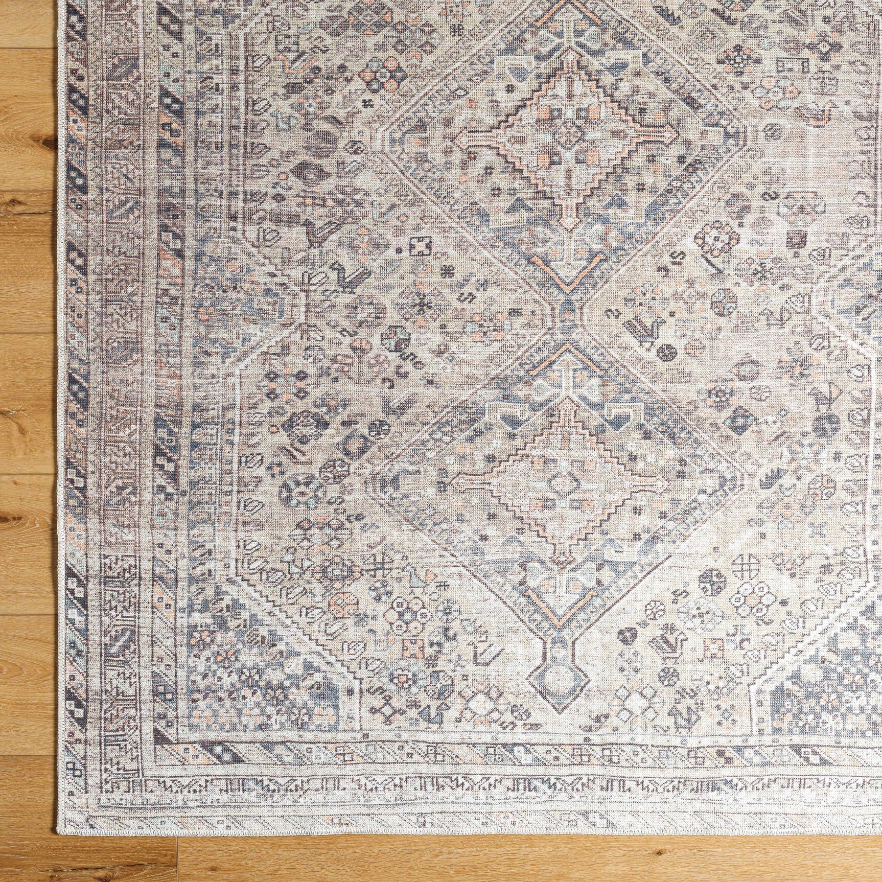Trula Washable Area Rug - Vivir x Livabliss - Ornate Home