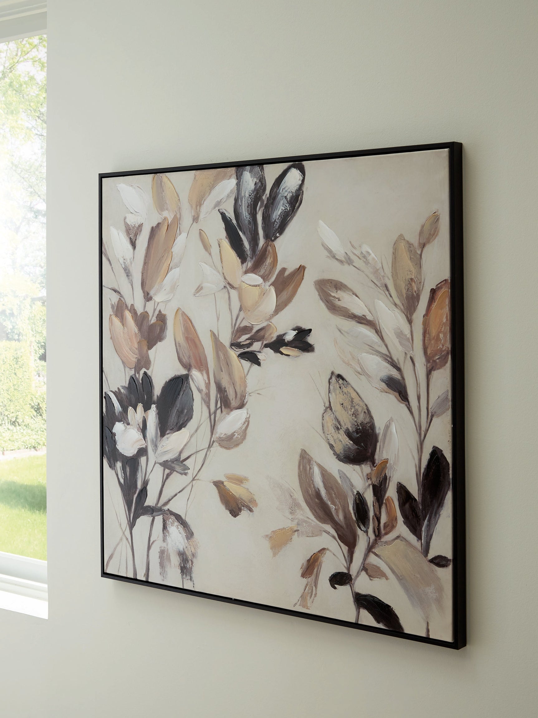 Trulow Tan/Brown/Black Wall Art (Online Special Price) - Ornate Home