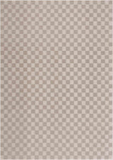 Truls 3D Checkered Washable Rug - Biscotti - Ornate Home