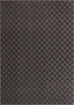 Truls 3D Checkered Washable Rug - Black - Ornate Home