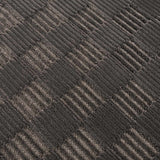 Truls 3D Checkered Washable Rug - Black - Ornate Home