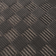 Truls 3D Checkered Washable Rug - Black - Ornate Home