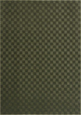 Truls 3D Checkered Washable Rug - Green - Ornate Home
