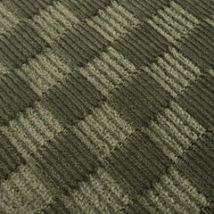 Truls 3D Checkered Washable Rug - Green - Ornate Home