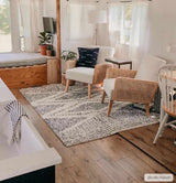 Trunding Plush Area Rug - Ornate Home