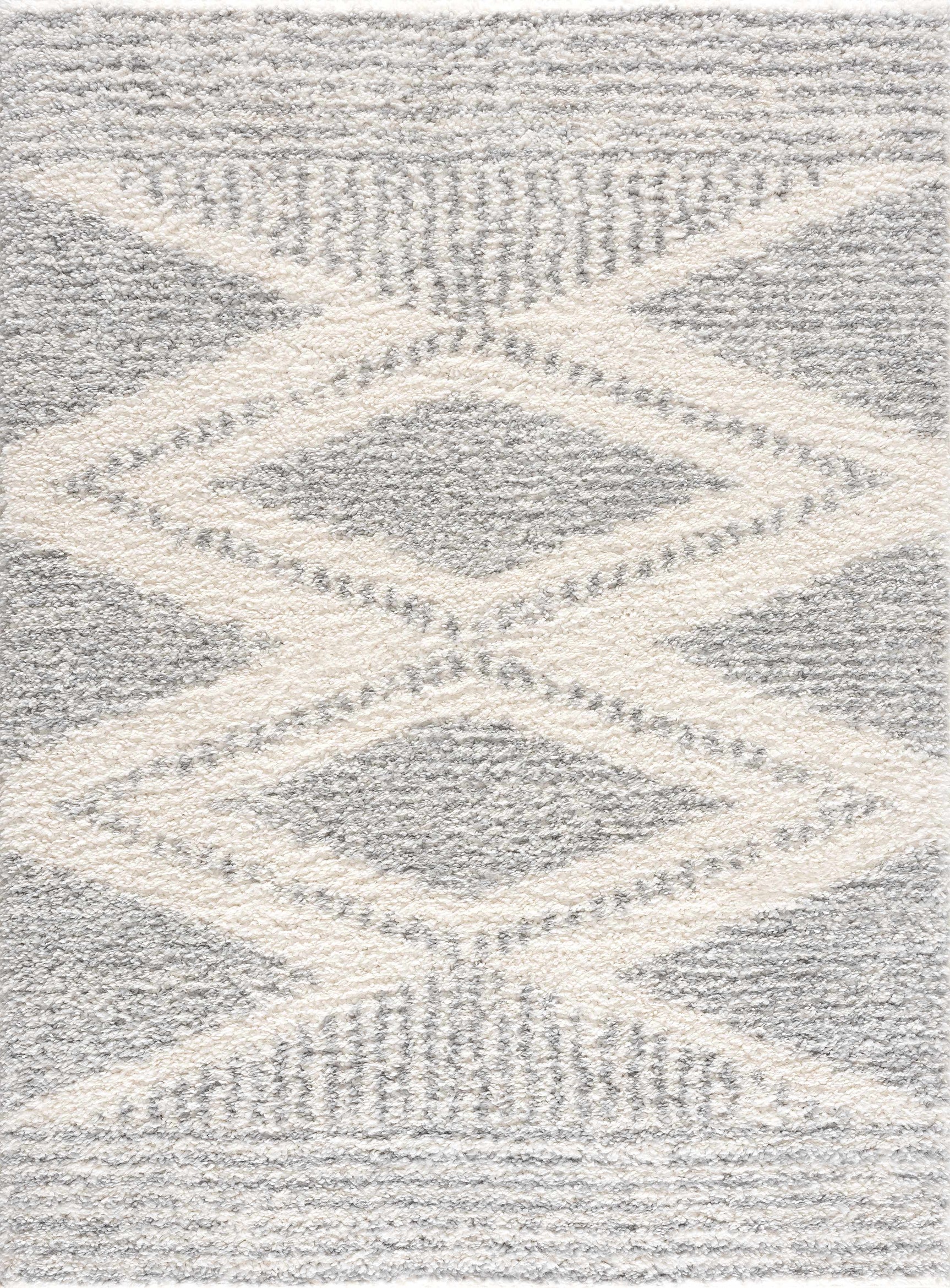 Trunding Plush Area Rug in Gray - Ornate Home