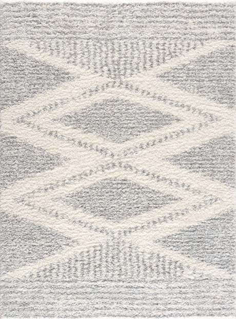 Trunding Plush Area Rug in Gray - Ornate Home