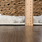 Trunding Plush Area Rug in Gray - Ornate Home