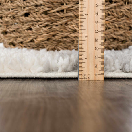 Trunding Plush Area Rug in Gray - Ornate Home