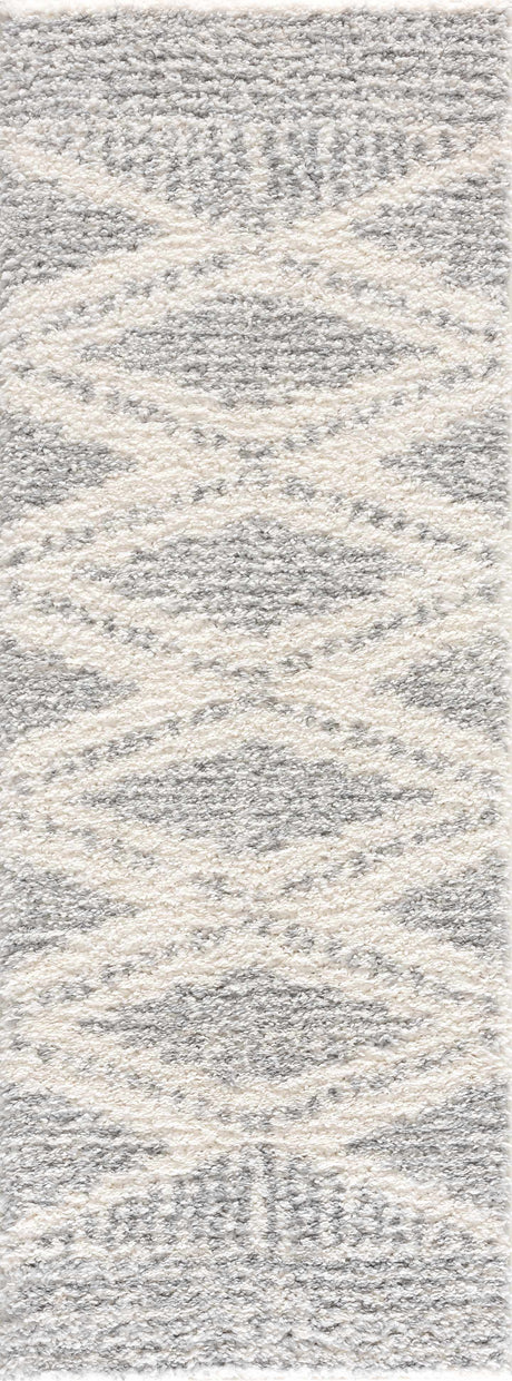 Trunding Plush Area Rug in Gray - Ornate Home