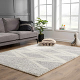 Trunding Plush Area Rug in Gray - Ornate Home