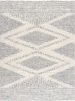 Trunding Plush Area Rug in Gray - Ornate Home