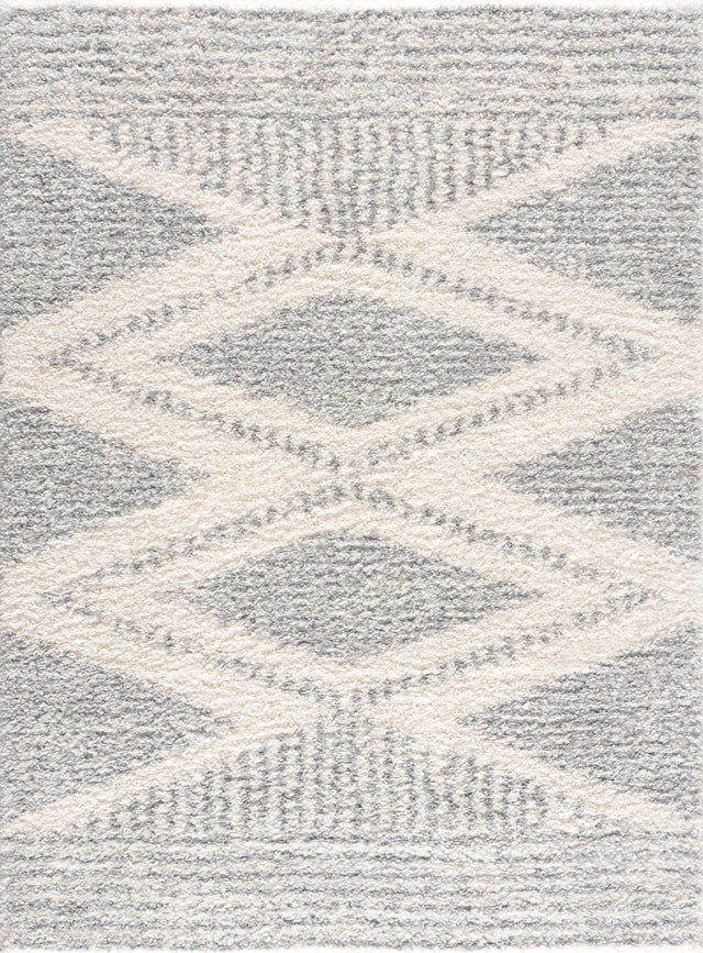 Trunding Plush Area Rug in Gray - Ornate Home