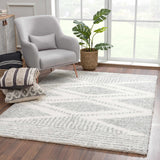 Trunding Plush Area Rug in Gray - Ornate Home