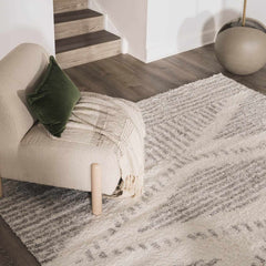 Trunding Plush Area Rug in Gray - Ornate Home