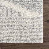 Trunding Plush Area Rug in Gray - Ornate Home