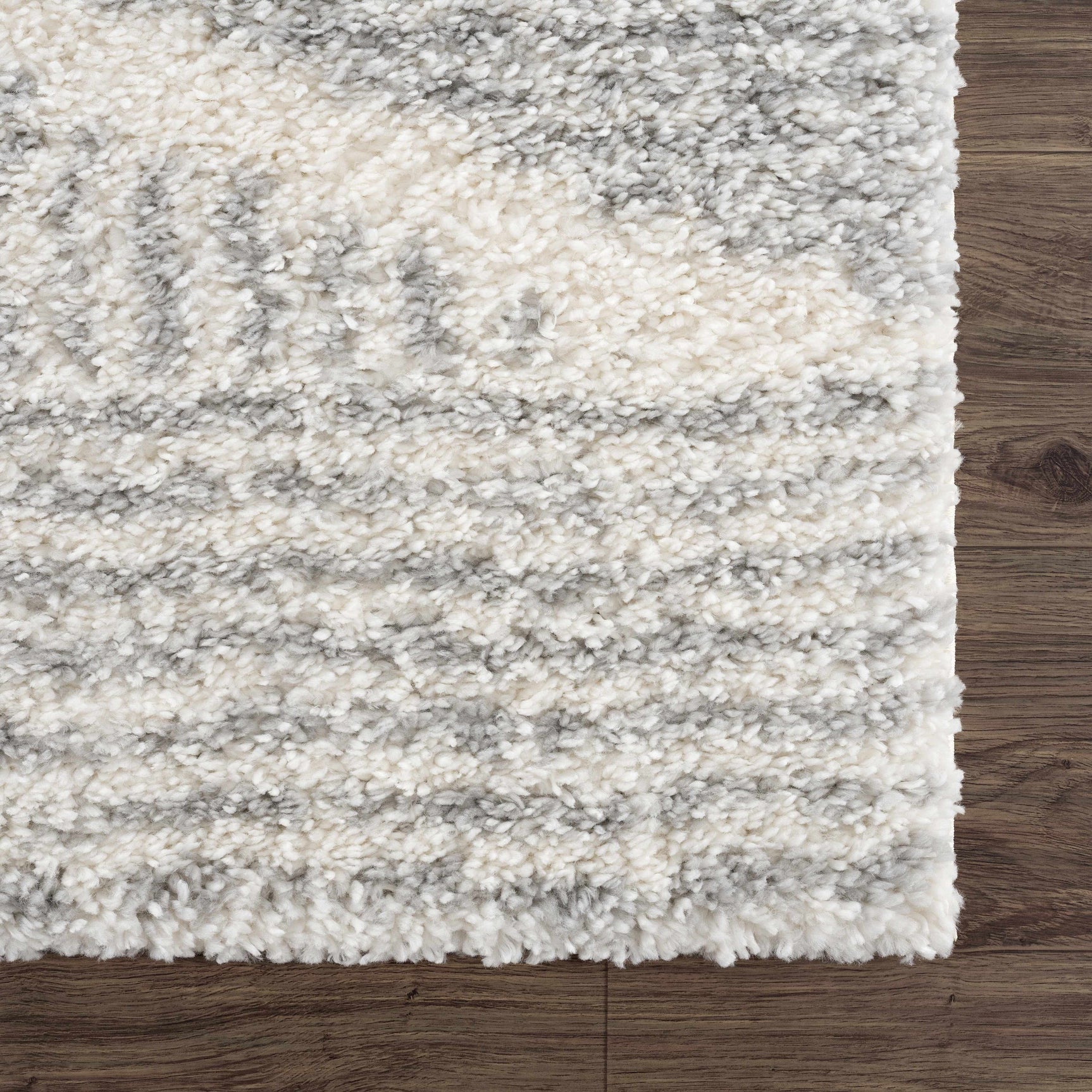 Trunding Plush Area Rug in Gray - Ornate Home