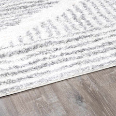 Trunding Plush Area Rug in Gray - Ornate Home