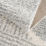 Trunding Plush Area Rug in Gray - Ornate Home