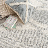Trunding Plush Area Rug in Gray - Ornate Home