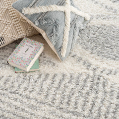 Trunding Plush Area Rug in Gray - Ornate Home