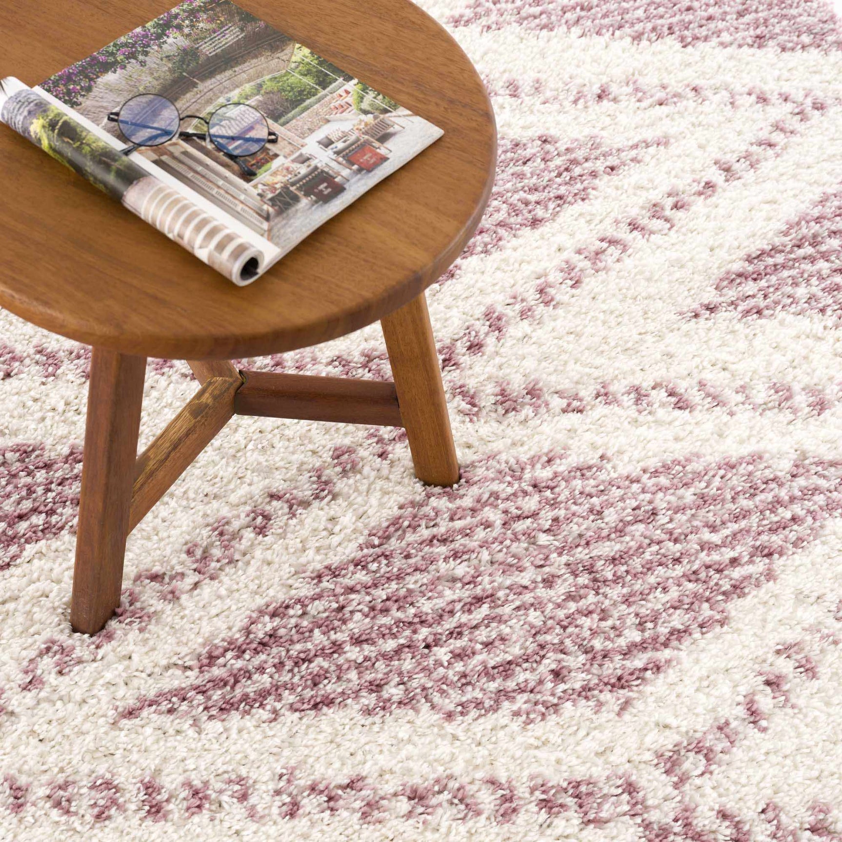 Trunding Plush in Pink Area Rug - Clearance - Ornate Home