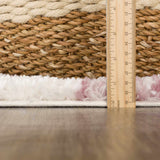 Trunding Plush in Pink Area Rug - Clearance - Ornate Home