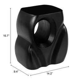 Trung Black Side Table - Ornate Home