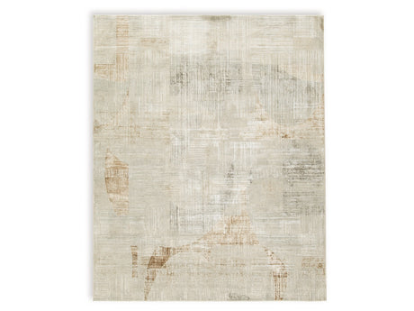 Truward Linen/Gray/Caramel Large Rug - Ornate Home