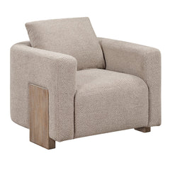 Tryne Latte Accent Chair - Ornate Home
