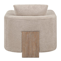 Tryne Latte Accent Chair - Ornate Home
