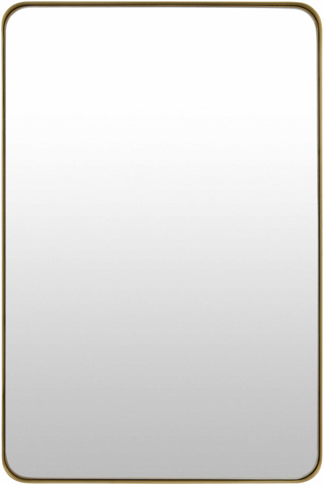 Tubii Gold Mirror with Iron Base - Ornate Home