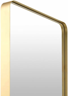 Tubii Gold Mirror with Iron Base - Ornate Home