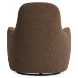 Tucci Rust Fabric Swivel Chair - Ornate Home