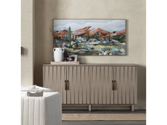 Tucson Green/Brown Canvas - Ornate Home