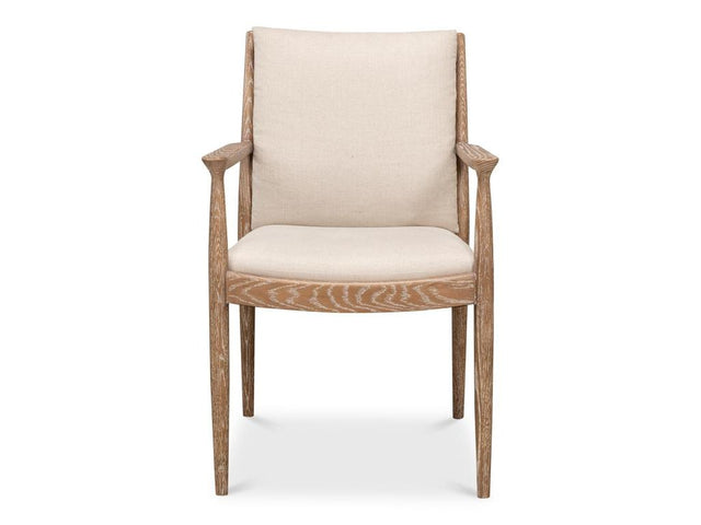 Tugen Beige Armchair - Ornate Home