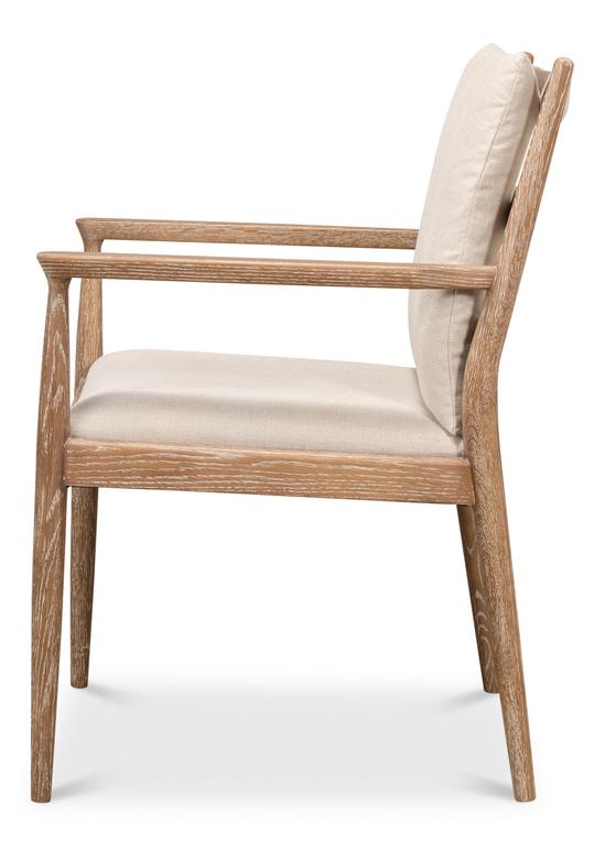 Tugen Beige Armchair - Ornate Home
