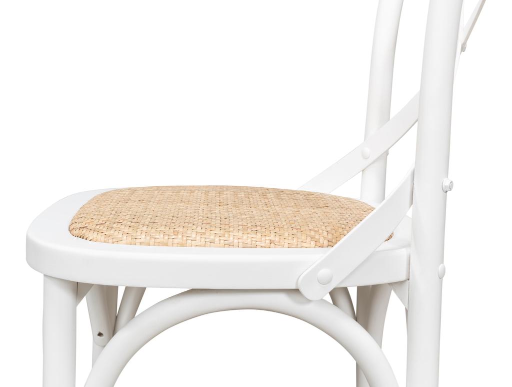 Tuileries White Side Chair (Set of 2) - Ornate Home