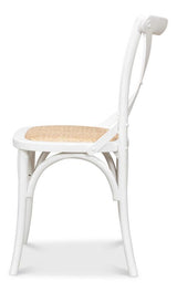 Tuileries White Side Chair (Set of 2) - Ornate Home