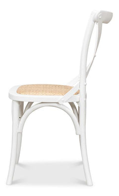 Tuileries White Side Chair (Set of 2) - Ornate Home
