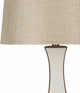 Tuka Tan Ceramic Table Lamp - Clearance - Ornate Home