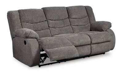 Tulen Gray Reclining Sofa, Loveseat and Recliner (Online Special Price) - Ornate Home