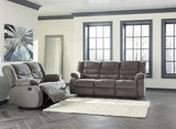 Tulen Gray Reclining Sofa and Loveseat (Online Special Price) - Ornate Home