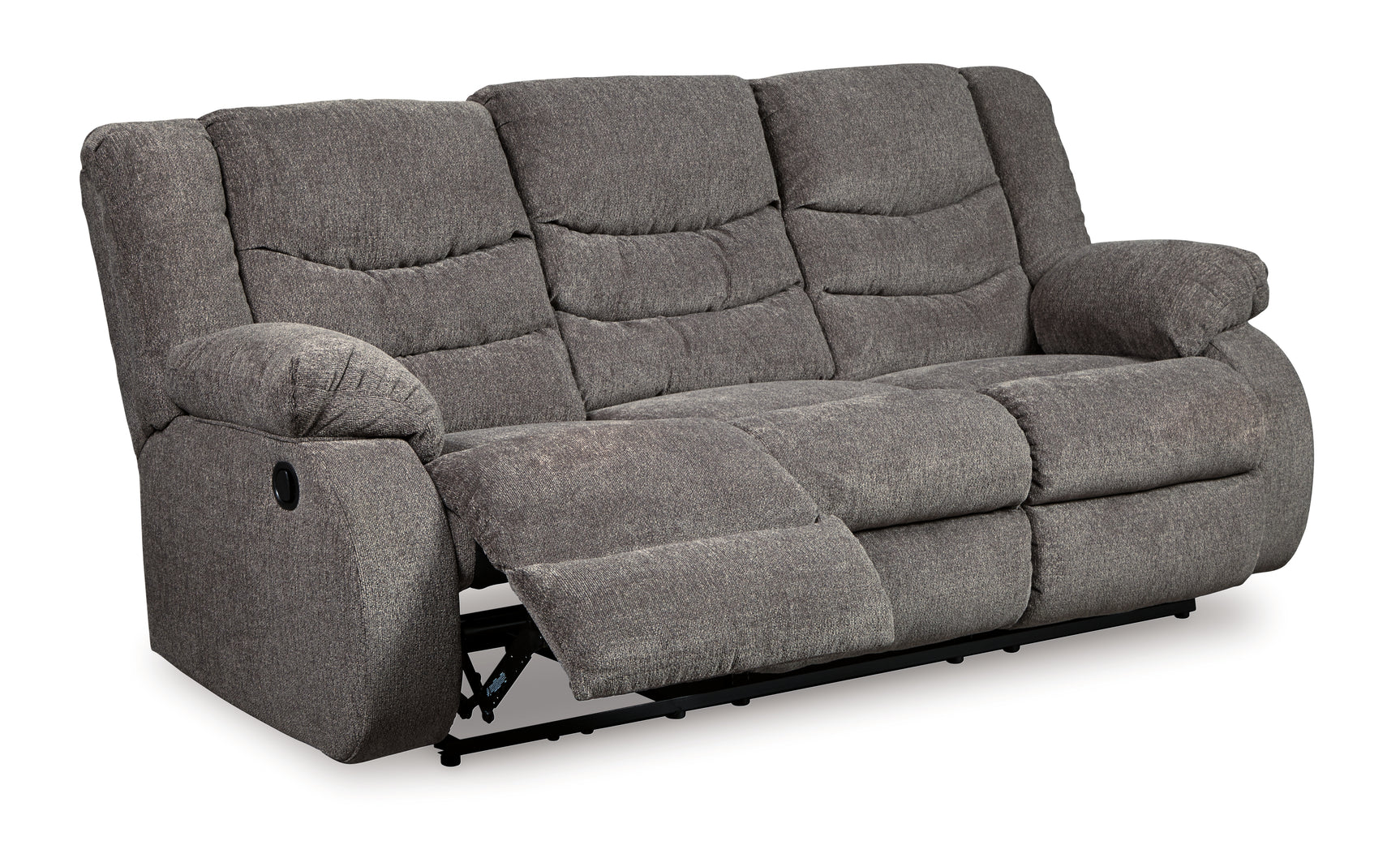 Tulen Gray Reclining Sofa and Loveseat - Ornate Home