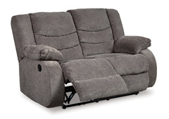 Tulen Gray Reclining Sofa and Loveseat - Ornate Home