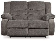 Tulen Gray Reclining Sofa and Loveseat - Ornate Home