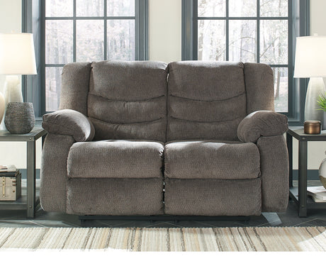 Tulen Gray Reclining Sofa and Loveseat - Ornate Home
